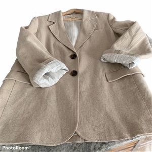 Linen Jacket worn once H&M